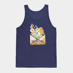 With Brave Wings She Flies Tank Top